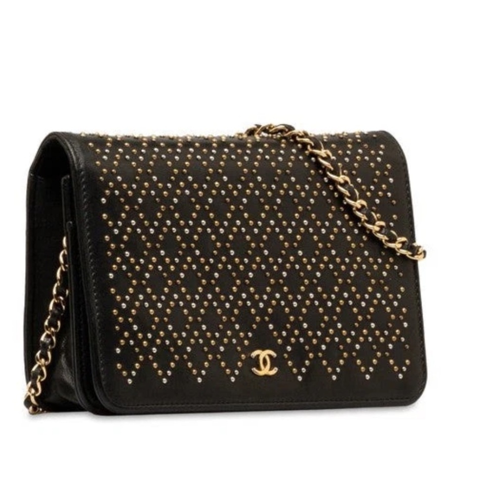 CHANEL STUDDED WOC